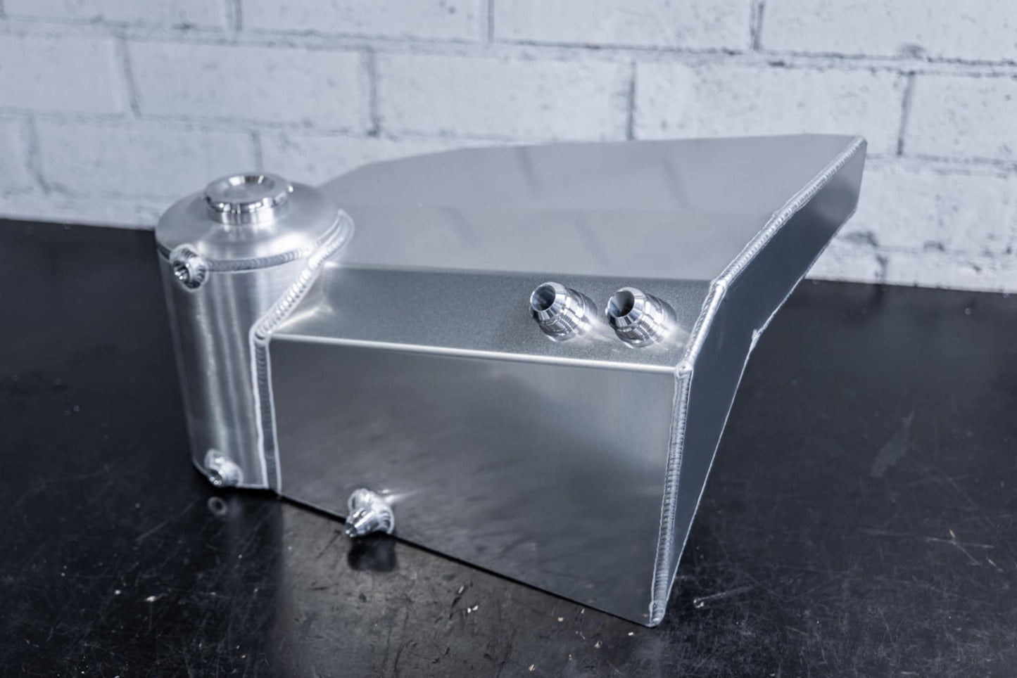 R32 GTR | 11L Dual-Stage Baffled Catch Can & Coolant Overflow Combo